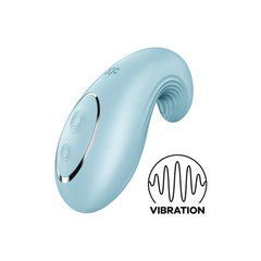 Вібратор Satisfyer Dipping Delight Light Blue