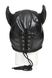 Маска Master Series Dungeon Demon Bondage Mask with Horns - Black