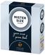 Презервативи Mister Size - pure feel - 57 (3 condoms), товщина 0,05 мм