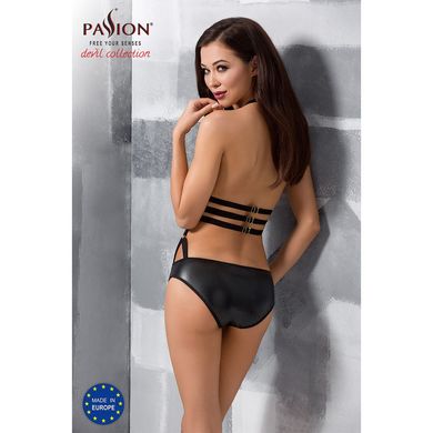 Боді монокіні під латекс LAMIS BODY black L/XL - Passion Exclusive