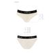 Трусики з широкою гумкою і мереживом Passion PS001 PANTIES ecru, size L