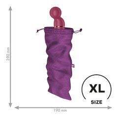 Мешочек для секс-игрушек Satisfyer Treasure Bag XL, фиолетовый, на шнурке