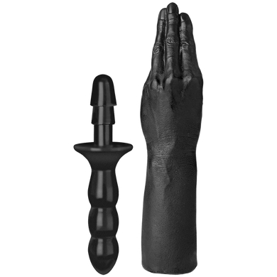 Рука для фістингу Doc Johnson Titanmen The Hand with Vac-U-Lock Compatible Handle, діаметр 6,9 см