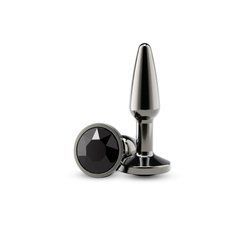 Анальна пробка NS Novelties Rear Assets - Tapered - Small - Gunmetal - Black