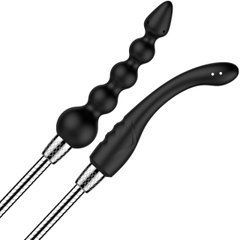 Набор анальных насадок для душа Nexus ADVANCED Shower Douche Duo Kit &ndash; Black, 2 шт