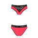 Трусики с широкой резинкой и кружевом Passion PS001 PANTIES red/black, size L