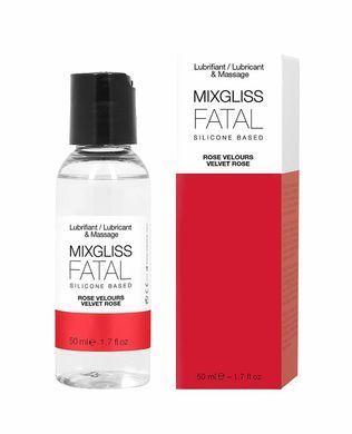 Лубрикант на силиконовой основе MixGliss FATAL - VALVET ROSE (50 мл)