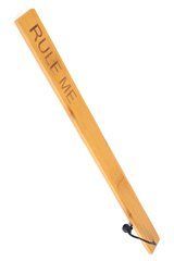 Падл Fetish Tentation &mdash; Paddle Rule Me Bamboo, упакований у ПЕ пакет