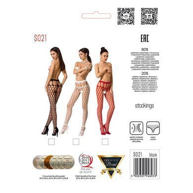 Эротические колготки S021 red