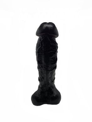Крафтовое мыло-член с присоской Чистый Кайф Black size XL