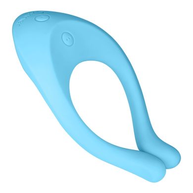 Вібратор для пар Satisfyer Endless Love Blue, 3 незалежні мотори, багатофункціональний