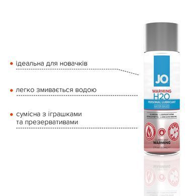 Лубрикант на водной основе System JO H2O - WARMING (60 мл)