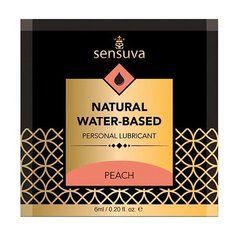 Пробник Sensuva &mdash; Natural Water-Based Peach (6 мл)