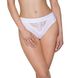 Трусики з широкою гумкою і мереживом Passion PS001 PANTIES white, size M