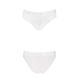 Трусики з широкою гумкою і мереживом Passion PS001 PANTIES white, size M