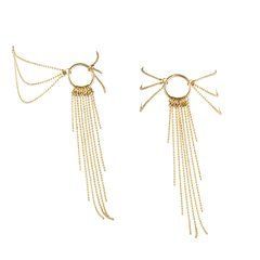 Браслеты для ног Bijoux Indiscrets Magnifique Feet Chain &mdash; Gold