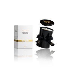 Масажна свічка YESforLOV MASSAGE CANDLE with titillating scent 120 г, пряний аромат, віск + олії
