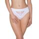 Трусики з широкою гумкою і мереживом Passion PS001 PANTIES white, size S