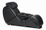 Секс-крісло з подушками Master Series Kinky Sex Lounge with Cushions - Black