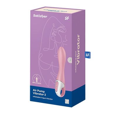 Вибратор точки G надувной Satisfyer Air Pump Vibrator 2