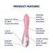 Вибратор точки G надувной Satisfyer Air Pump Vibrator 2