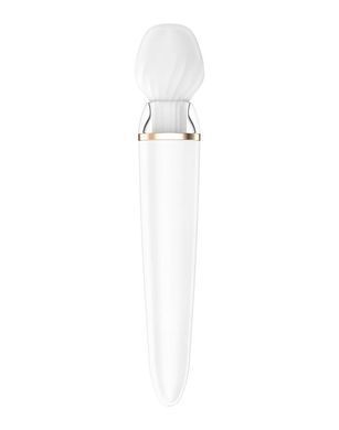Смарт-вібромасажер зі змінною головкою Satisfyer Double Wand-er