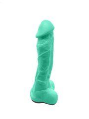 Крафтовое мыло-член с присоской Чистый Кайф Turquoise size XL