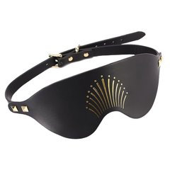 Розкішна маска на очі Zalo Blindfolds Black