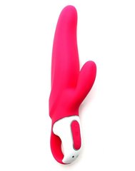 Потужний вібратор-кролик Satisfyer Vibes Mr. Rabbit, два мотори, літій силікон, 12 режимів роботи