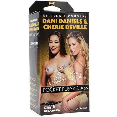 Мастурбатор Doc Johnson Dani Daniels and Cherie Deville Ultraskyn