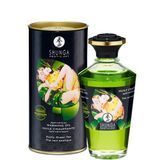 Органічна розігрівальна олія Shunga Aphrodisiac Warming Oil &ndash; Exotic green tea (100 мл) без цукру
