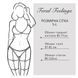 Гартери Feral Feelings - Belt Briefs, трусики, натуральна шкіра, колір червоний