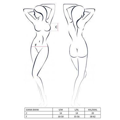 GIANA BIKINI white XXL/XXXL - Passion