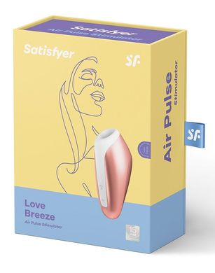 Миниатюрный вакуумный стимулятор Satisfyer Love Breeze Copper