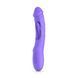 Вибратор точки G с вагинальным отростком Good Vibes Only &ndash; Flax Vibrating Dildo with G-Spot Stimulator