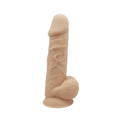 Фалоімітатор з вібрацією SilexD Norman Vibro Flesh (Model 1 size 8,5") + LRS, діаметр 5 см