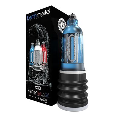 Гідропомпа Bathmate Hydromax 7 WideBoy Blue (X30) для члена довжиною від 12,5 до 18 см, діаметр до 5