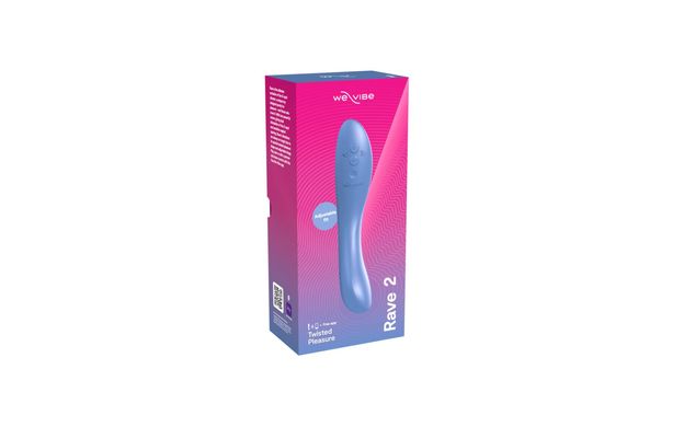 Вибратор We-Vibe Rave 2 Twisted Pleasure Blue