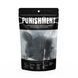 Анальна пробка з кролячим хвостиком Punishment &ndash; Bunny Tail Silicone Anal Plug &ndash; Black, 4,8 см