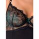 Корсет з пажами FLORIS CORSET black XXL/XXXL - Passion Exclusive, трусики