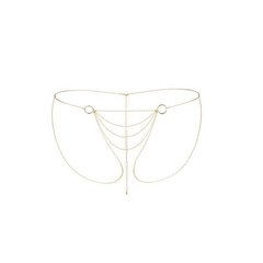 Ланцюжок-трусики Bijoux Indiscrets Magnifique Bikini Chain – Gold, прикраса для тіла