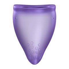 Менструальная чаша Fun Factory FUN CUP SIZE A Black Currant, многоразовая, диаметр 4 см, объем 20 мл