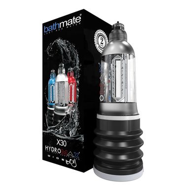 Гидропомпа Bathmate Hydromax 7 WideBoyClear (X30) для члена длиной от 12,5 до 18см, диаметр до 5,5см