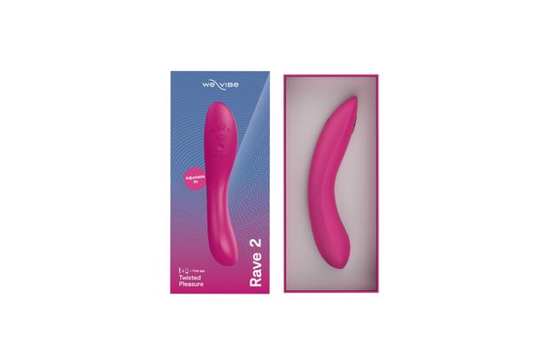 Вибратор We-Vibe Rave 2 Twisted Pleasure Pink