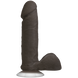 Фалоімітатор Doc Johnson The Realistic Cock 6 inch Black - ULTRASKYN, Vac-U-Lock, діаметр 4,3 см