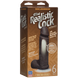 Фалоімітатор Doc Johnson The Realistic Cock 6 inch Black - ULTRASKYN, Vac-U-Lock, діаметр 4,3 см