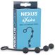 Анальні кульки Nexus Excite Small Anal Beads, силікон, макс. діаметр 2 см, Черный