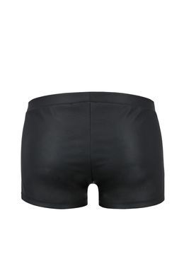 Чоловічі шкіряні боксери з клапаном Passion 050 Short Patrick S/M Black