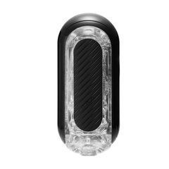 Мастурбатор Tenga Flip Zero GRAVITY Black, изменяемая интенсивность стимуляции, раскладной