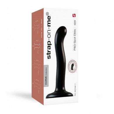 Насадка для страпону Strap-On-Me P&G-Spot Dildo, силікон, розмір S